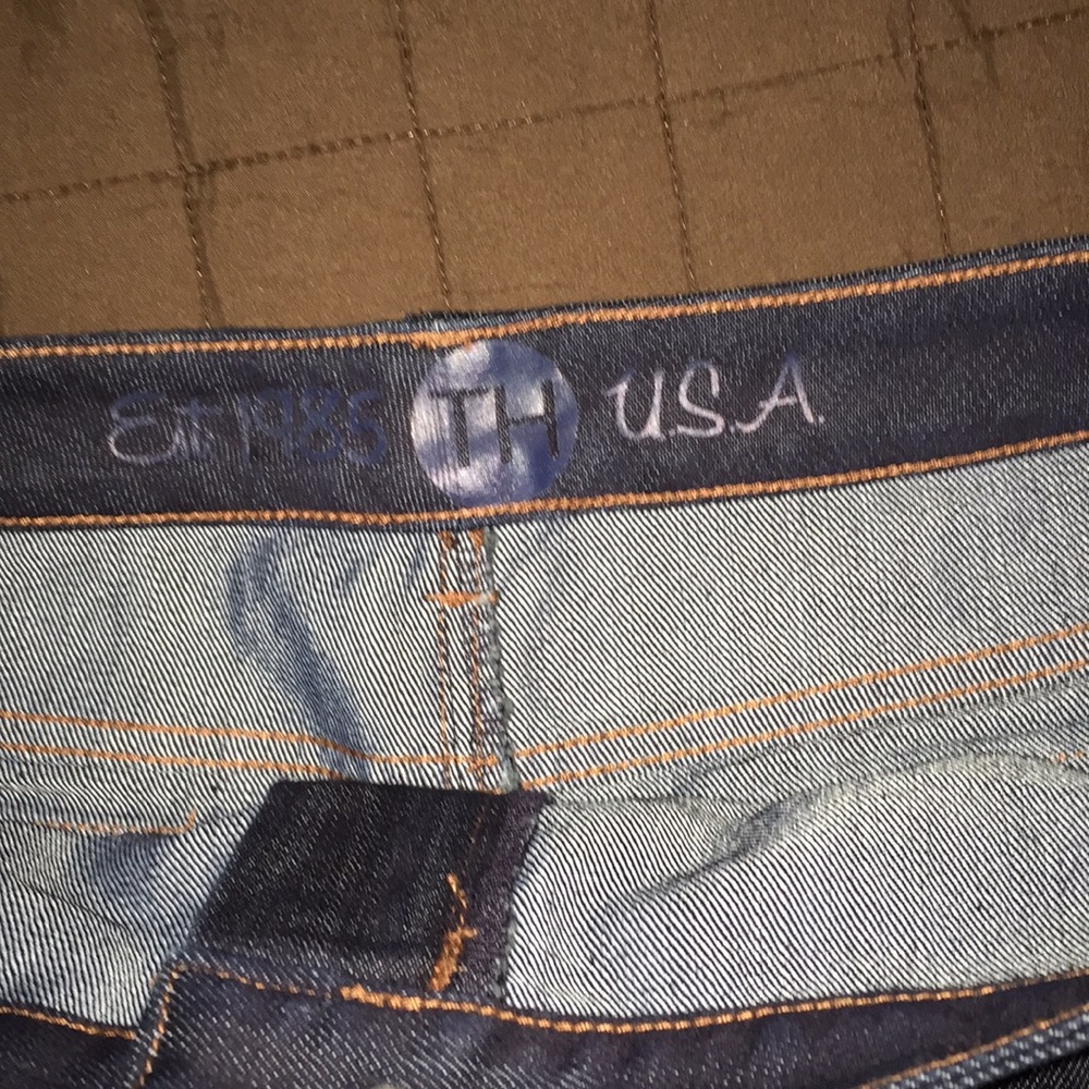 Th-1985 Denim skirt (size large)